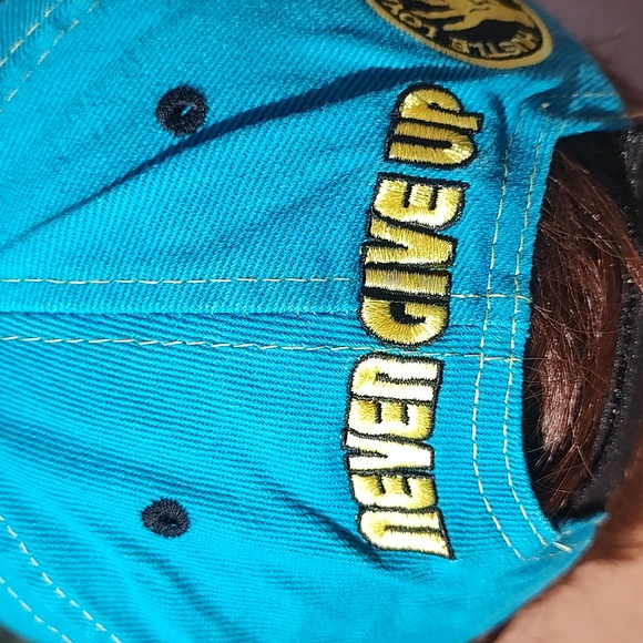 Never Give Up U can't C Me John Cena Wrestling Baseball Hat Cap Adjustable Blue - Picture 5 of 13